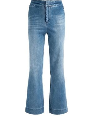 Alice + Olivia Quinn Bootcut Jeans - Blue