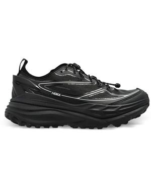 Hoka One One Stinson One7 Trainers - Black