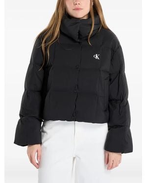 Calvin Klein Short Down Puffer Jacket - Black