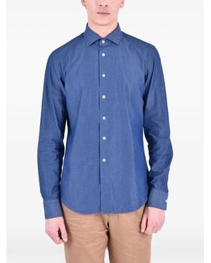 Dell'Oglio Long-Sleeve Shirt - Blue