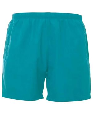 MATINEÉ Elasticated-Waistband Swim Shorts - Blue