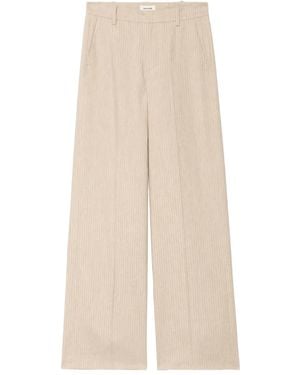 Zadig & Voltaire Panol ストライプ パンツ - ナチュラル