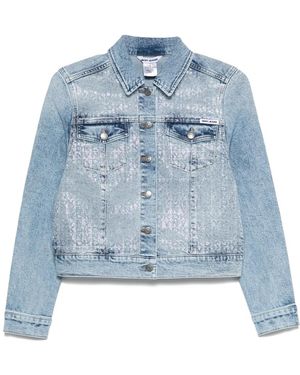 DKNY Giacca Con Strass - Blu