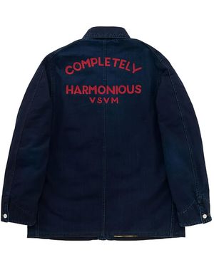 Visvim Logo Jacket - Blue