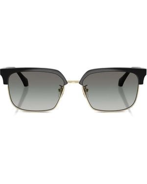 Versace Square-Frame Sunglasses - Grey
