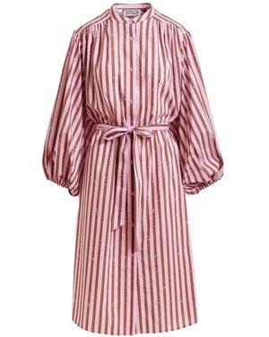 Essentiel Antwerp Jodianna Striped Dress - Pink