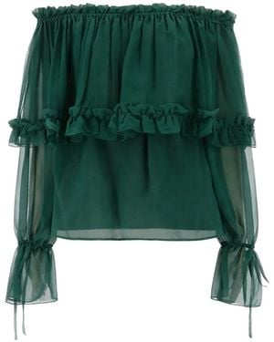 Saint Laurent Silk - Green
