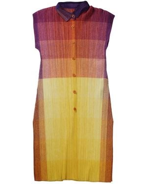 Pleats Please Issey Miyake Photon Shirt - Yellow
