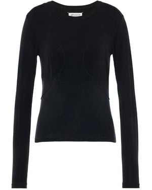 Maison Margiela Long-Sleeved T-Shirt - Black