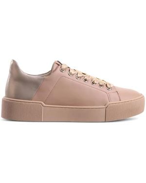 Högl Blade Metallic-Heel Platform Trainers - Pink