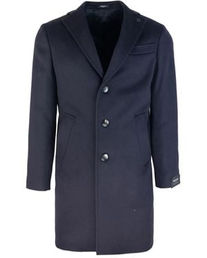 BRERAS Milano Cappotto Con Tre Bottoni - Blu