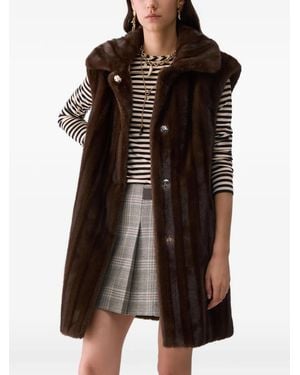 Liu Jo Long Vest - Brown