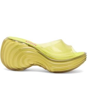 DIESEL X Melissa Quantum Platform Sandals - Yellow