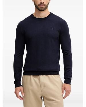 Trussardi クルーネック セーター - ブルー