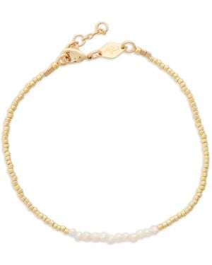 Anni Lu Pearly Beaded Bracelet - White