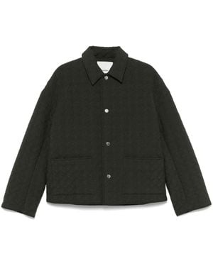 Nanushka Gibbson Shirt Jacket - Black