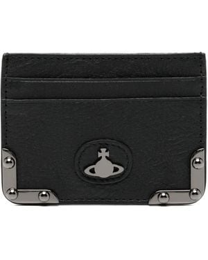 Vivienne Westwood Flat Orb カードケース - ブラック