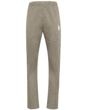 GALLERY DEPT. Micro-Plaid Track Trousers - Grey