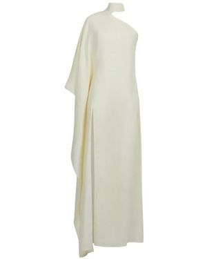 Taller Marmo Paloma Asymmetrische Maxi-Jurk - Wit