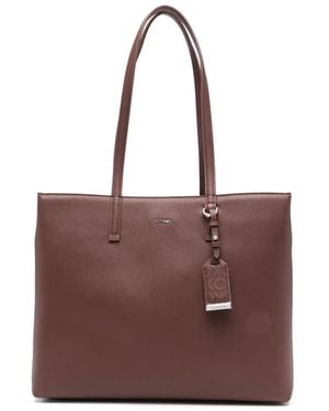 Calvin Klein Must ハンドバッグ M - ブラウン