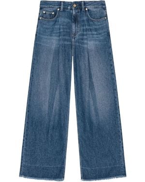 Ganni Wide Jeans - Blue