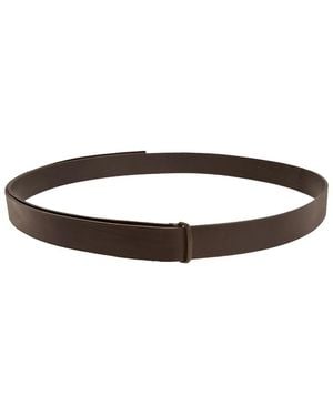 Haider Ackermann Skinny Leather Belt - Schwarz