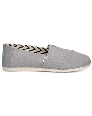 TOMS Alpargata Classic Canvas Slip-Ons - White