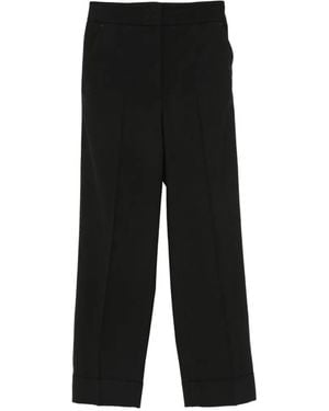 Peserico Straight-Leg Tailored Pants - Black