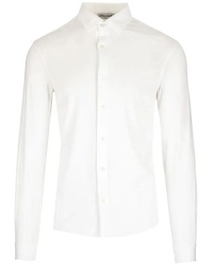 Al Duca d'Aosta Long-Sleeve Cotton Shirt - White