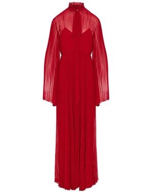 gucci red dress with bow GUCCI Stretch Red Dress with Bow - Large at 1stDibs