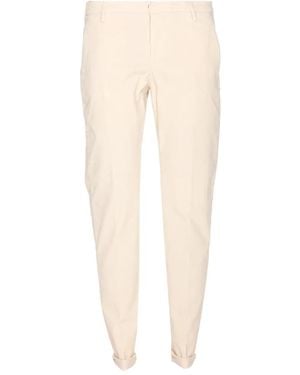 Dondup Corduroy Button-Fly Trousers - Natural