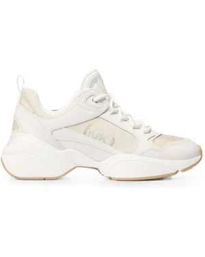 Michael Kors Bowie Paneled Sneakers - White