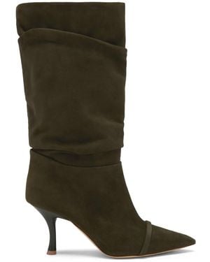 Malone Souliers Isley Suede Boots - Green