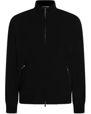 Marco Pescarolo Zip Bomber Jacket - Black