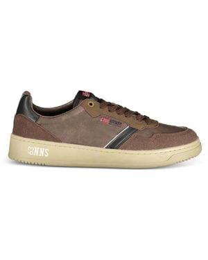 Norway 1963 Zapatillas Con Logo - Marrón
