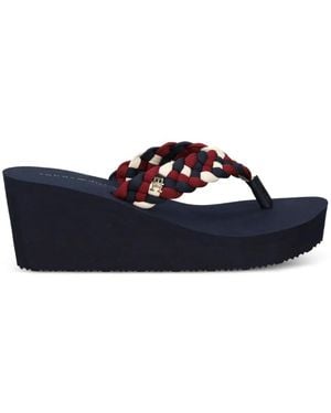 Tommy Hilfiger ウェッジサンダル - ブルー