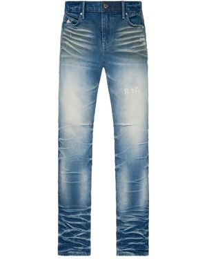 RTA Whiskered Five-pocket Jeans - ブルー
