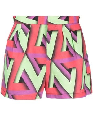 Rachel Comey Abstract-Print Shorts - Green