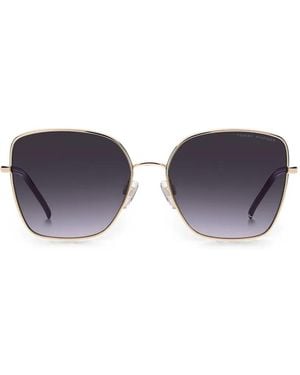 Tommy Hilfiger Monogram Cat-Eye Frame Sunglasses - Purple