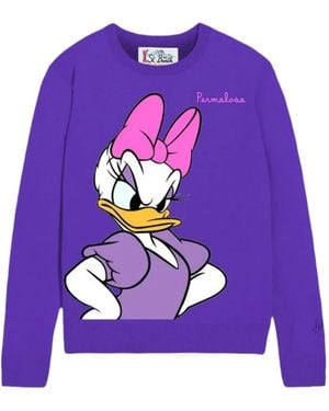 Mc2 Saint Barth X Disney Maglione Con Stampa - Viola