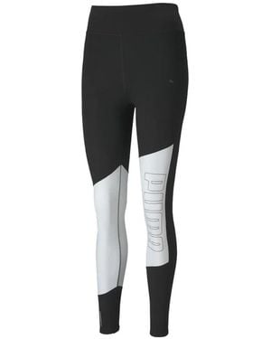 PUMA Logo-Graphic Leggings - Black