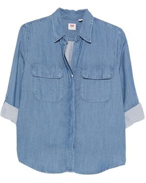 Levi's Elaine Pocket Utility Shirt - Blue