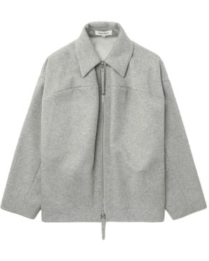 Enfold Jacke mit Reißverschluss - Grau