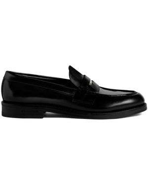 DSquared² Loafers Abrasivato Targhetta - Black