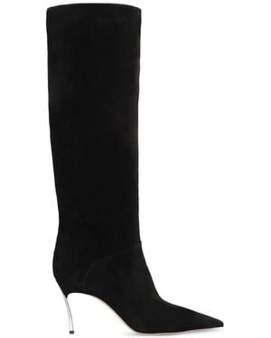 Casadei Stivali A Punta - Nero