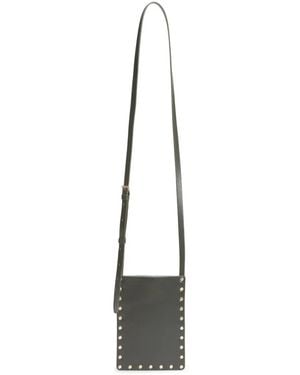 Fabiana Filippi Stud-Embellished Crossbody Bag - White