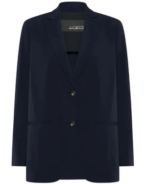 Rrd Terzilight Boyfriend Blazer - Blue