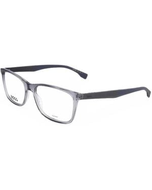 BOSS Square-Frame Glasses - White