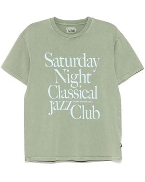 Izzue T-Shirt Con Stampa - Verde