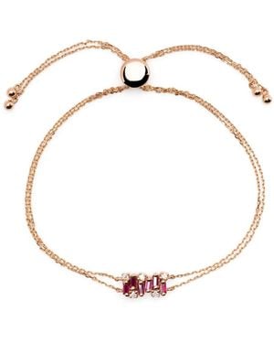 Suzanne Kalan 18Kt Shimmer Mini Ruby Bracelet - White